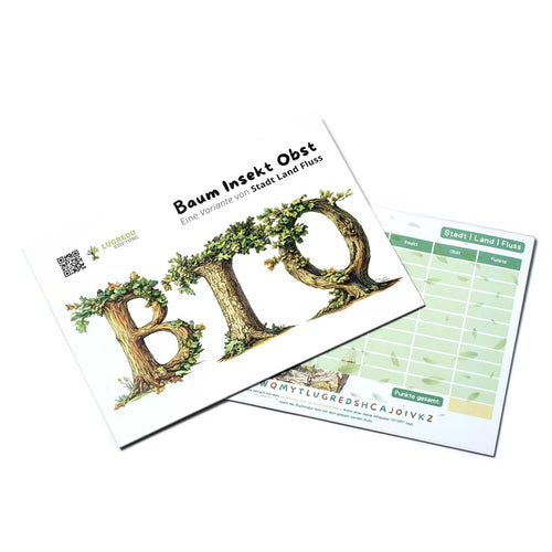 BIO Stadt-Land-Fluss – Natur-Edition des Spieleklassikers
