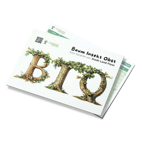 BIO Stadt-Land-Fluss – Natur-Edition des Spieleklassikers